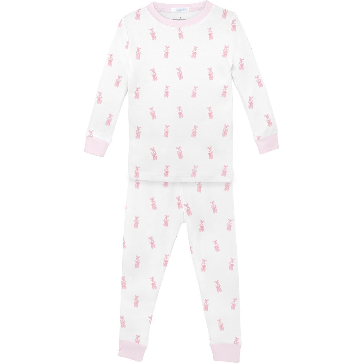 Ballet Slippers 2 Piece PJ Set