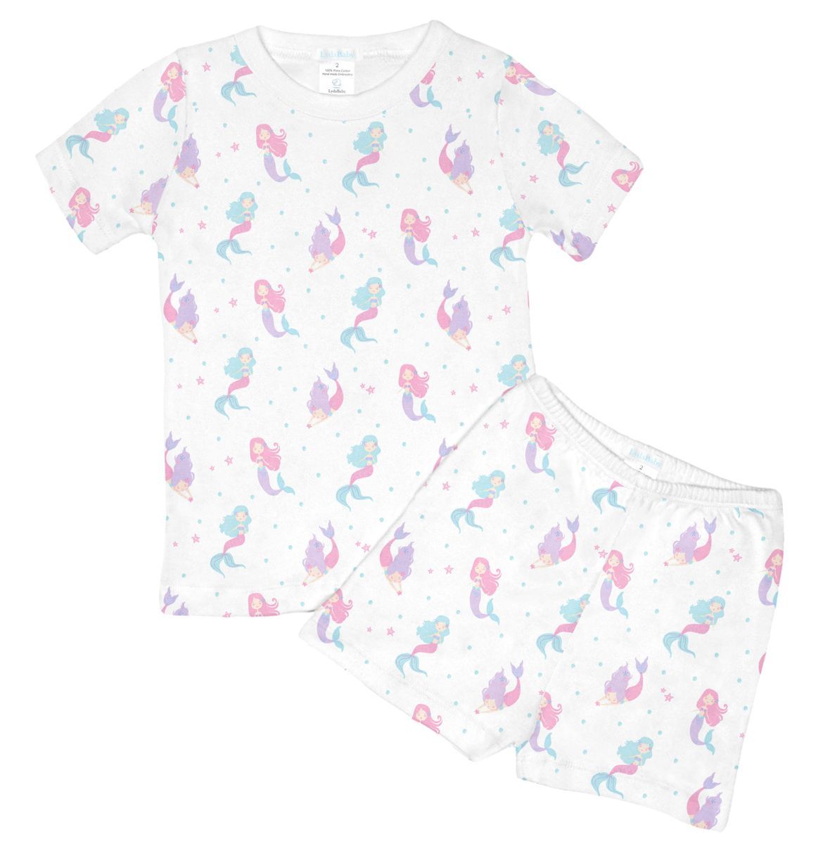 Mermaid 2 Piece PJ Set