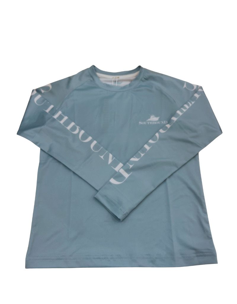 Light Blue LS Performance Tee