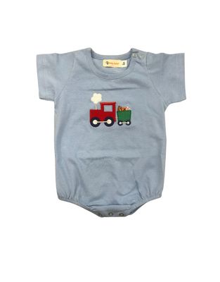 Boy's Bubble Train With Sports Balls