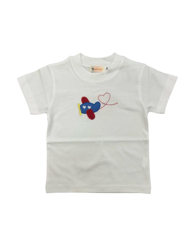 Boy's SS Plane With Heart Trail