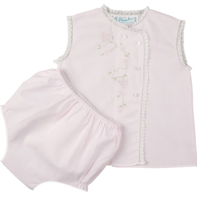 Floral Lace Diaper Set