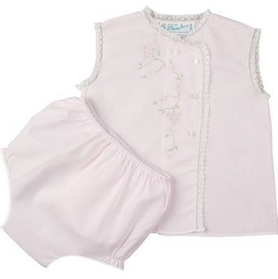 Floral Lace Diaper Set