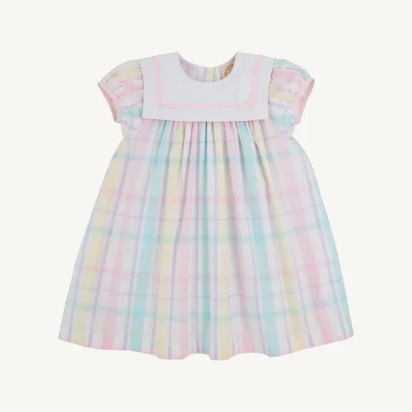 Stewart's Square Collar Dress, Brunch Plate Plaid