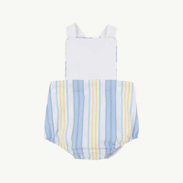 Sayre Sunsuit, SoBro Seersucker