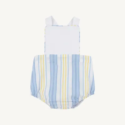 Sayre Sunsuit, SoBro Seersucker