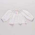 Short Sleeve Ava Top - Antique White