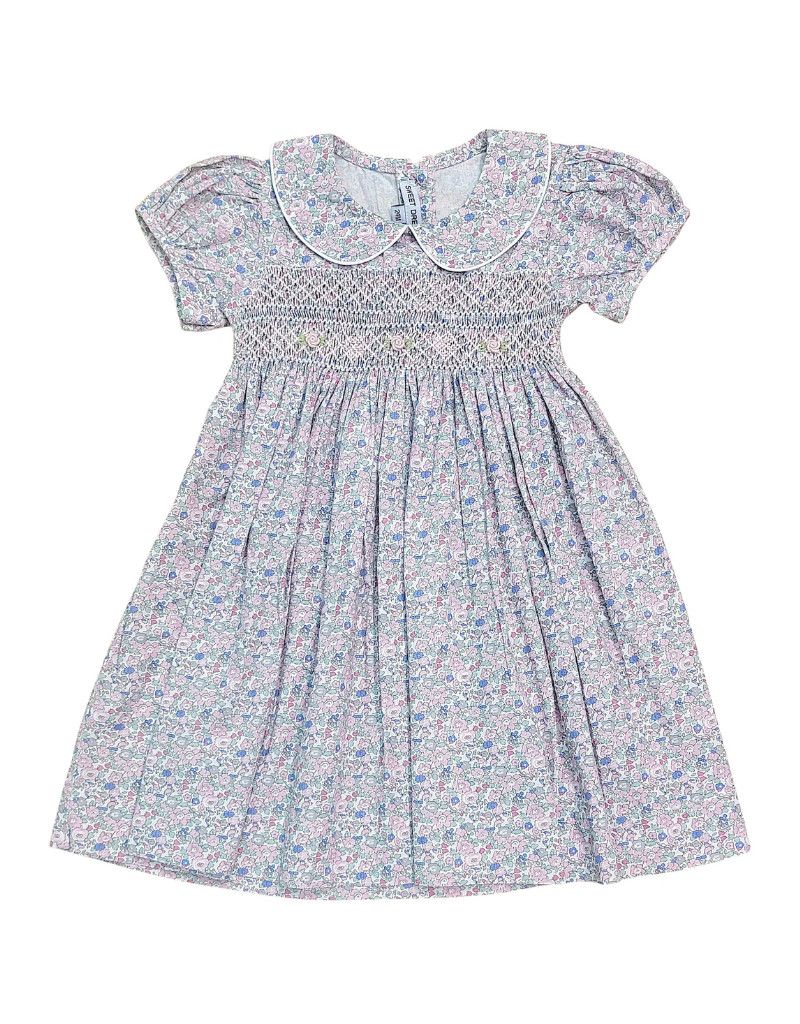 Lily Floral Smocked Dress
