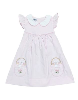 Bunny and Basket Pink Dress