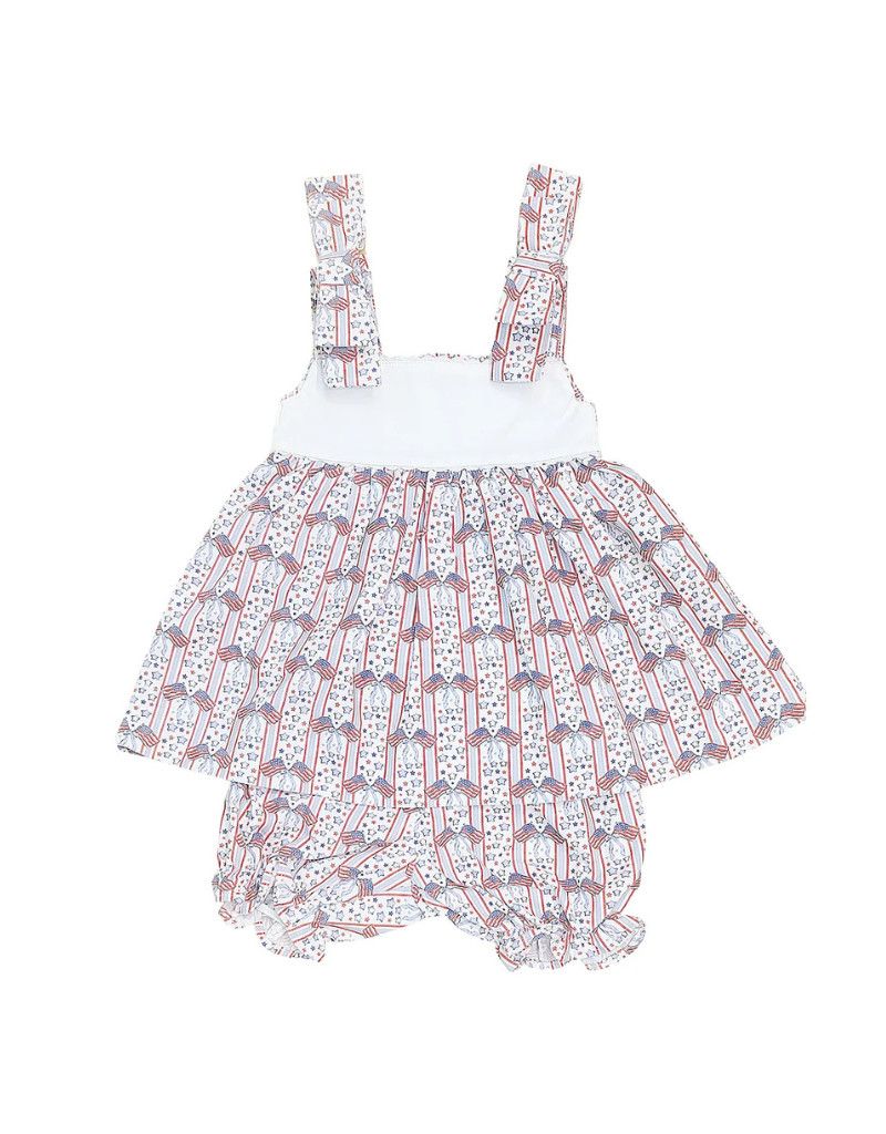 Patriotic Girl's Bloomer Set