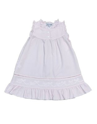 Shadow Stitch Pink Bow Gown