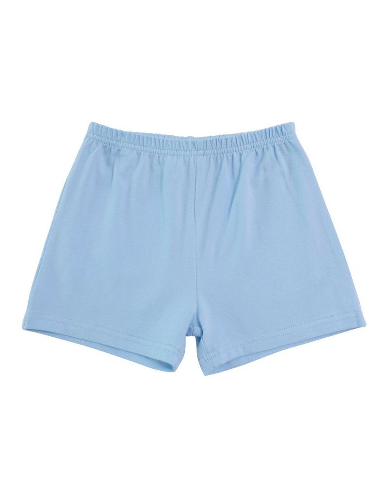 Knit Shorts, Light Blue