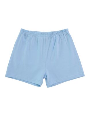 Knit Shorts, Light Blue