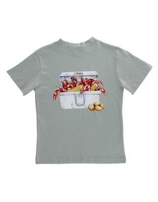 Boil On Logo Tee, Pistachio