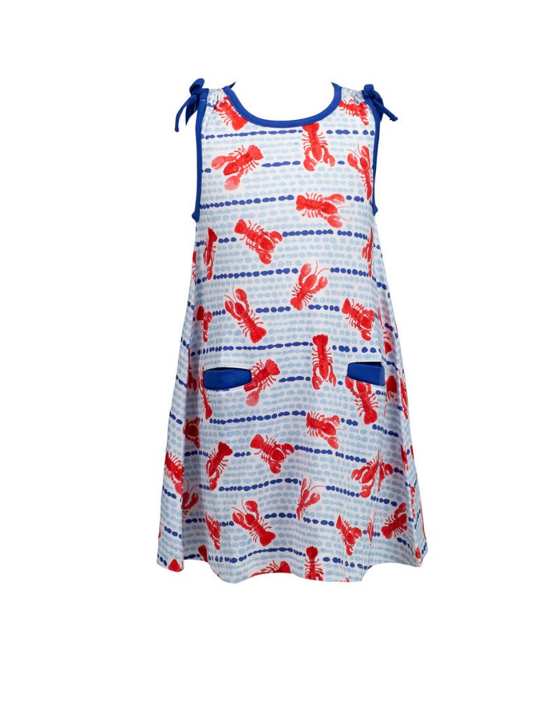 Pima Lobster Sleeveless Dress *PRESALE*