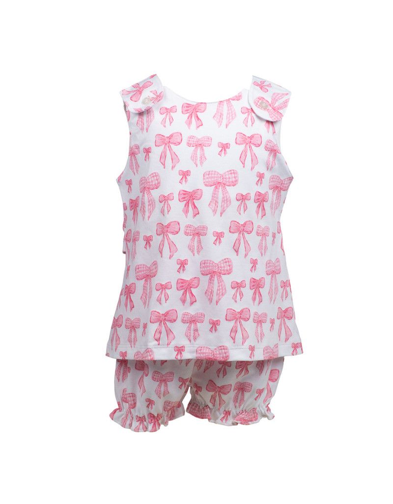 Pima Grosgrain Bloomer Set *PRESALE*