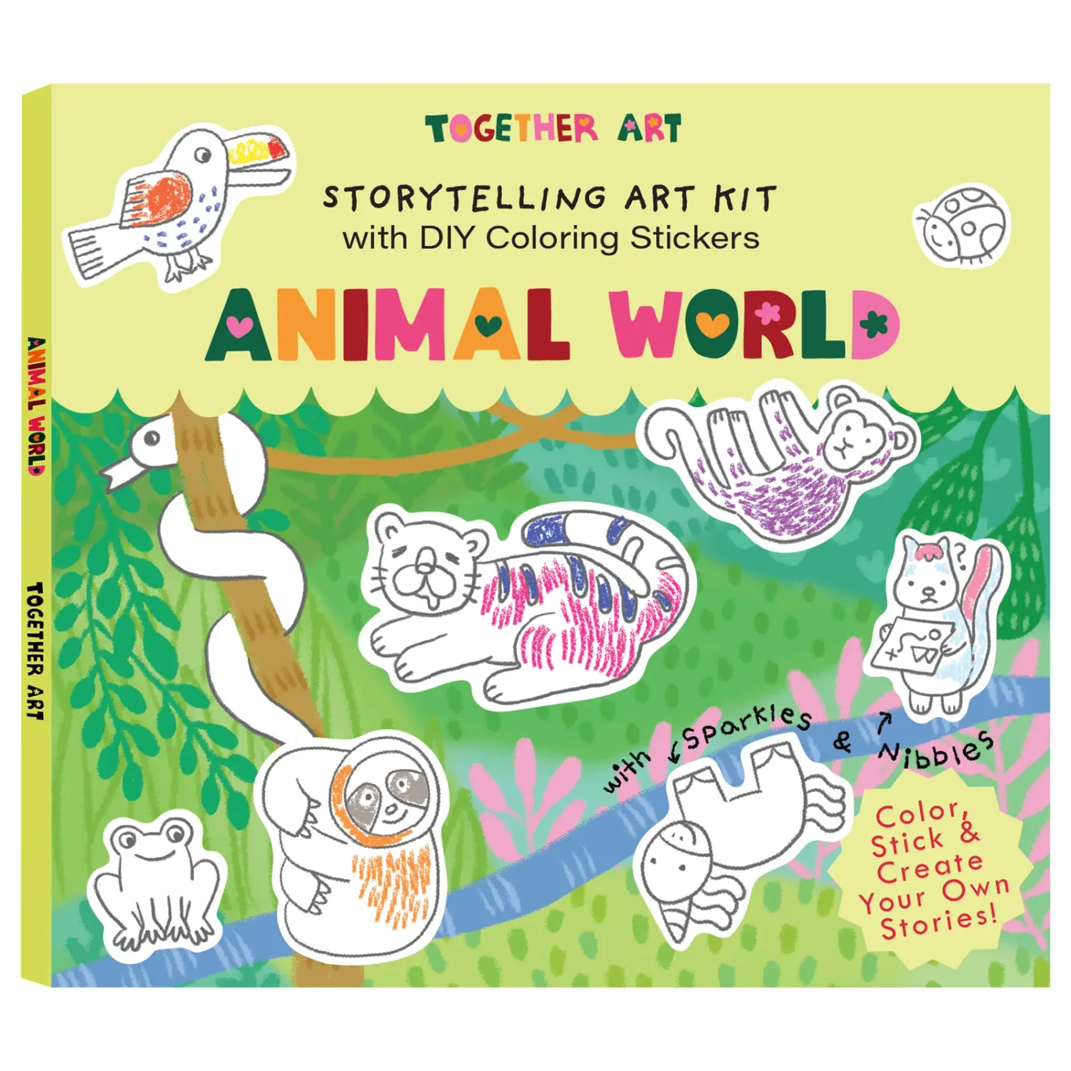 Animal World Storytelling Art Kit