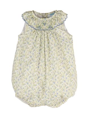 Lavender Smock Bubble, Blue