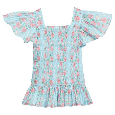 India Top, Meadow Marguerite Floral