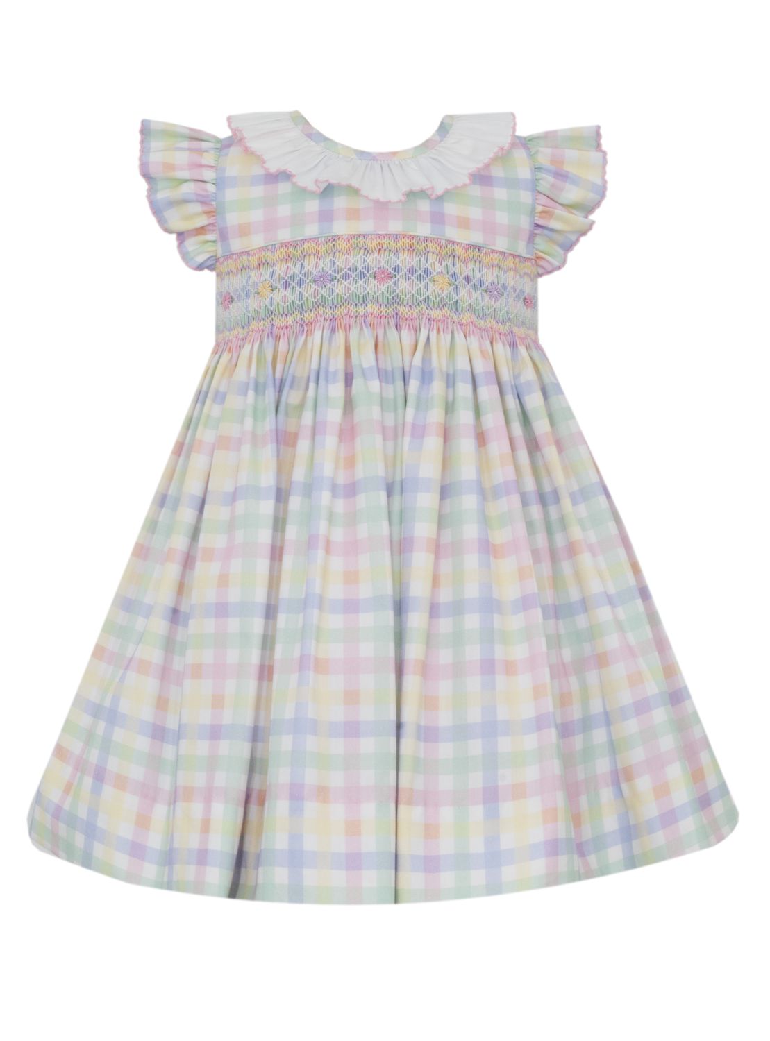 Tiffany Pastel Plaid Float Dress