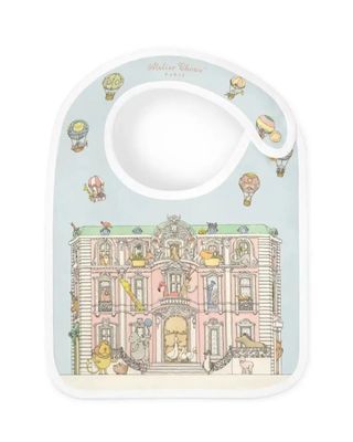 Satin bib- Monceau Mansion