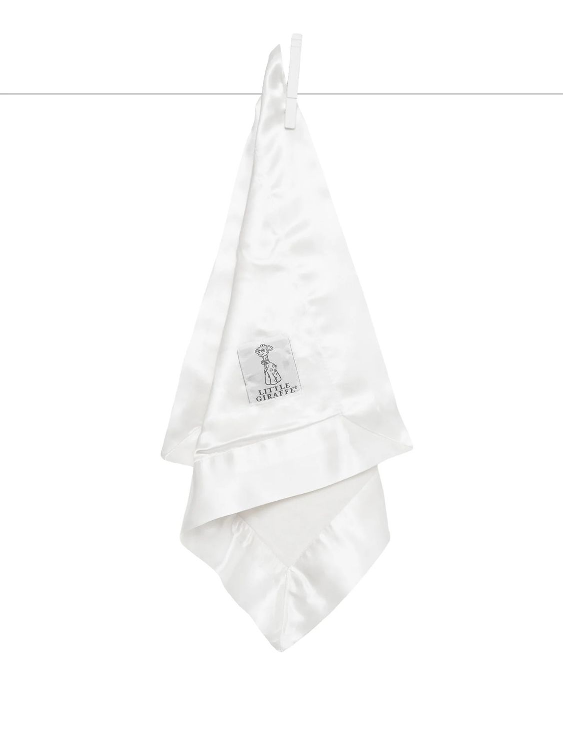 Velvet Deluxe Solid Baby Blanky, Cream