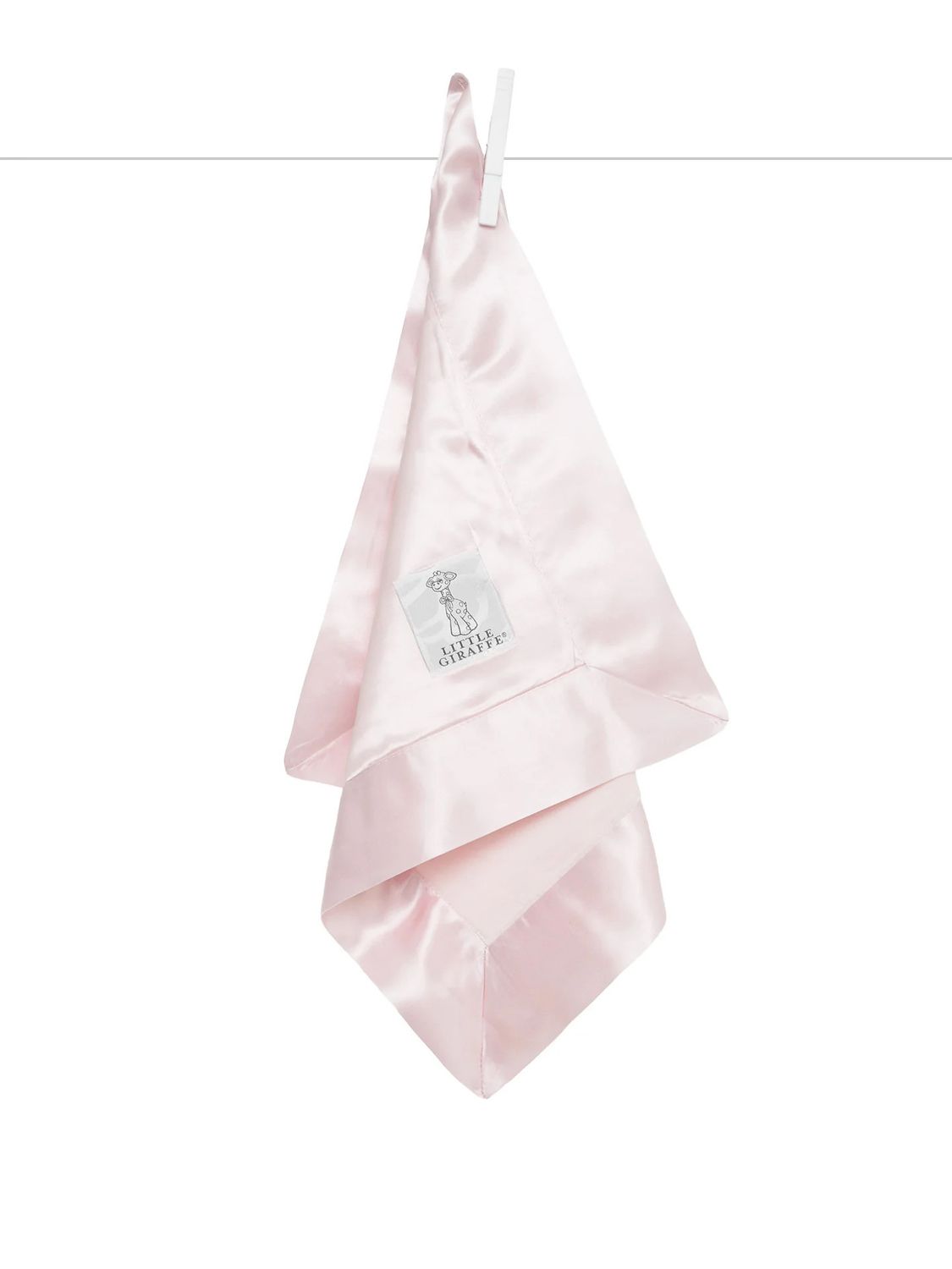 Velvet Deluxe Solid Baby Blanky, Pink