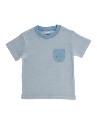 Golf, Boy Pocket Tee, Blue