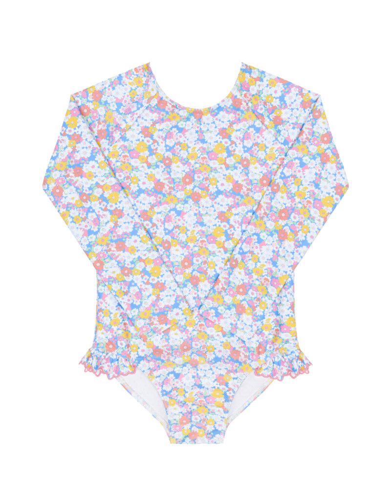 Jasmine Blossom Rashguard One Piece