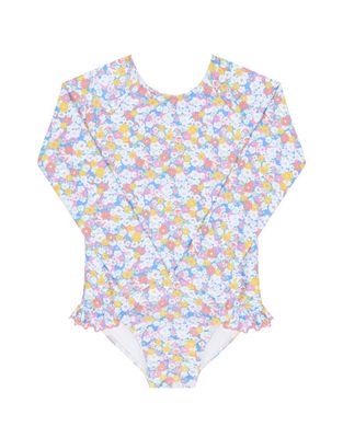 Jasmine Blossom Rashguard One Piece