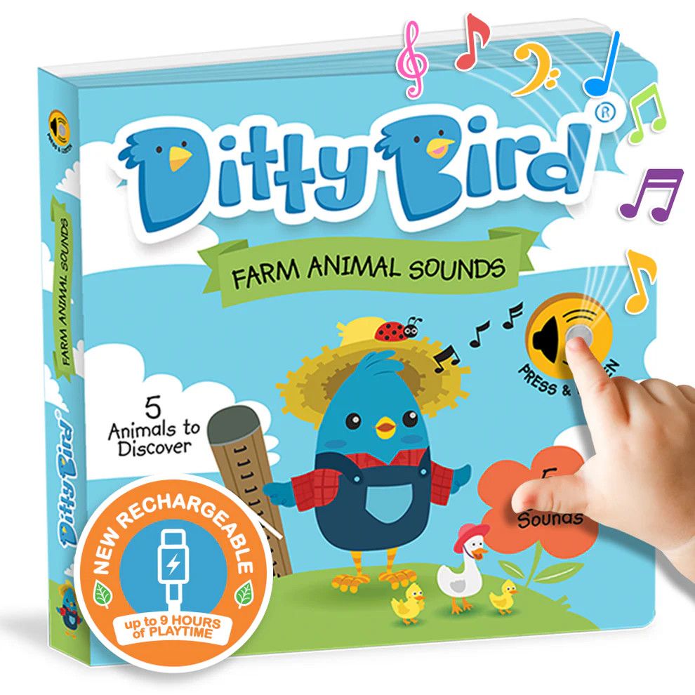 Ditty Bird Sound Book: Interactive Farm Animal Sounds