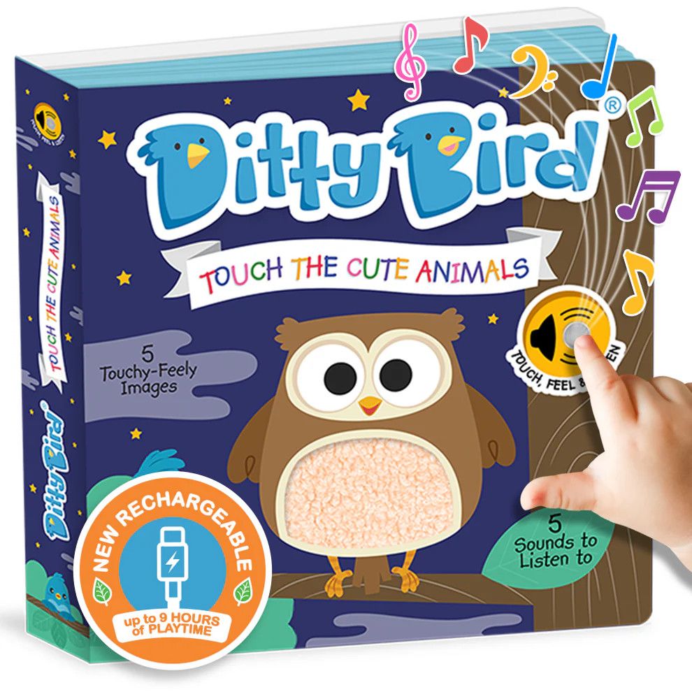 Ditty Bird Sound Book: Touch the Animal