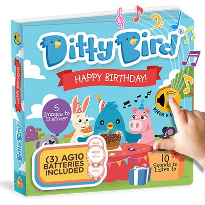 Ditty Bird Sound Book: Happy Birthday Book