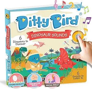 Ditty Bird Sound Book: Interactive Dinosaur