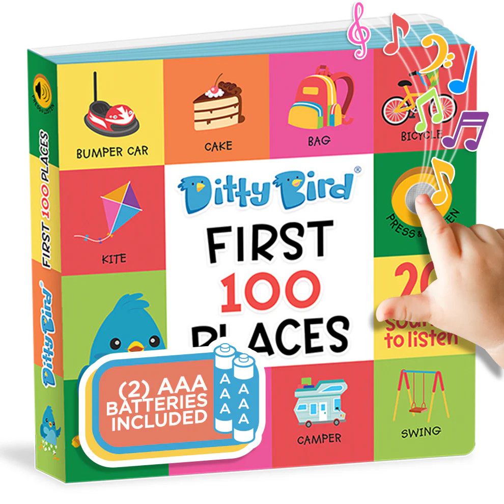 Ditty Bird Sound Book: First 100 Places