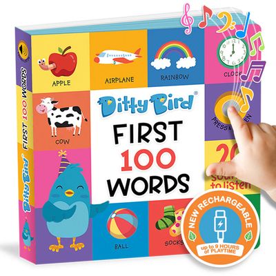 Ditty Bird Sound Book: First 100 Words