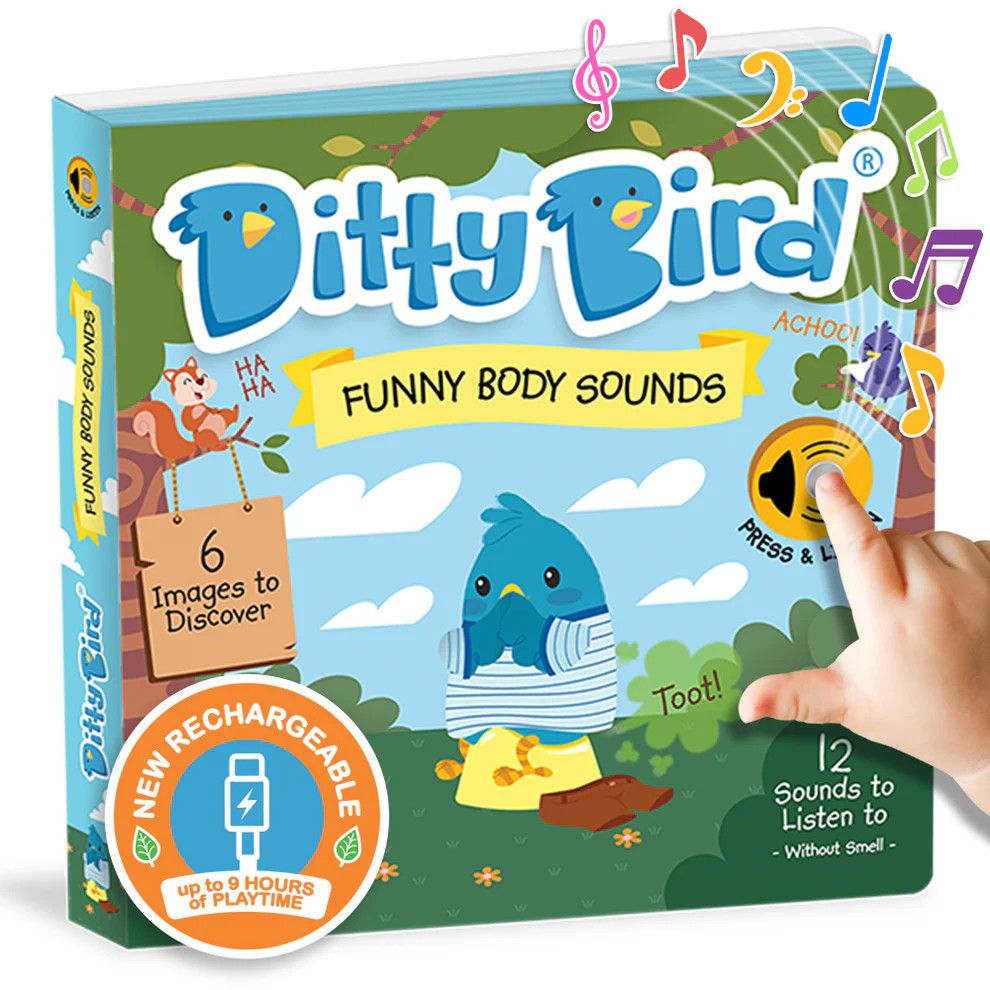 Ditty Bird Sound Book: Funny Body Sounds