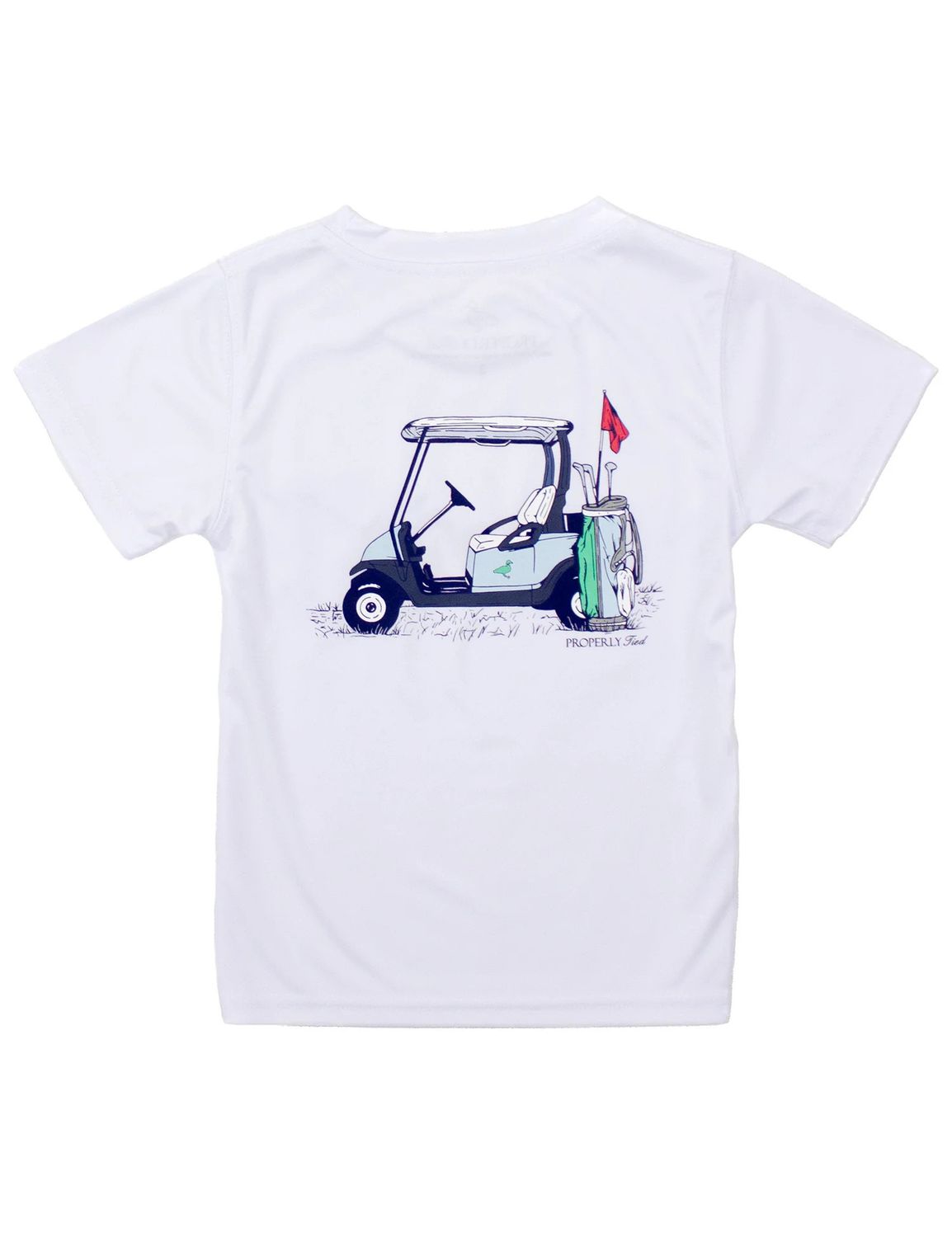 Performance Tee Country Club, White