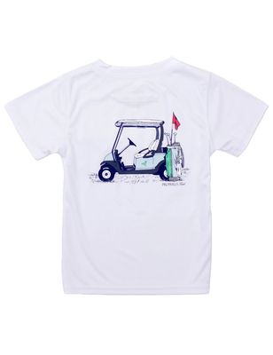 Performance Tee Country Club, White