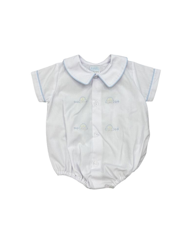 White/Blue Row Car Bubble