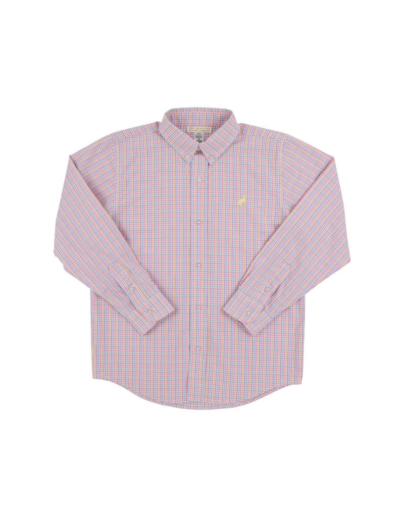 Deans List Dress Shirt, Woodstock Park Plaid