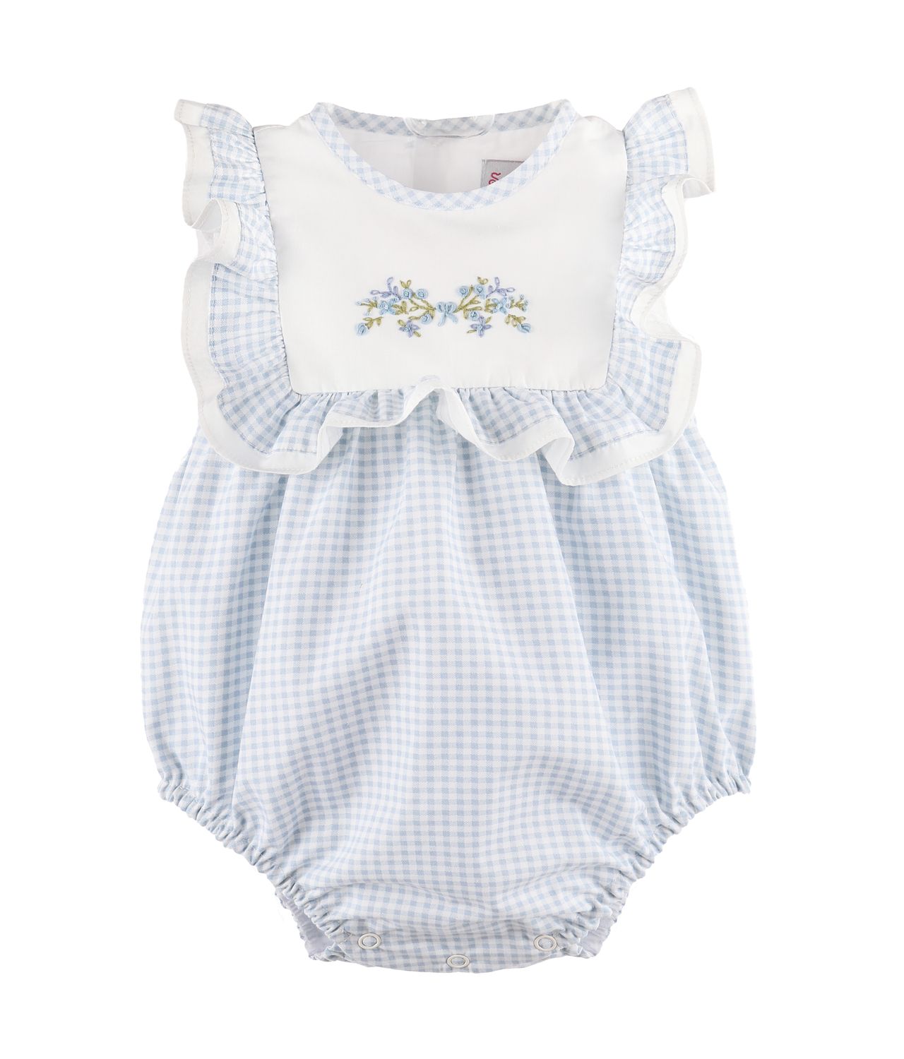 Garden Club Ruffle Bubble, Blue