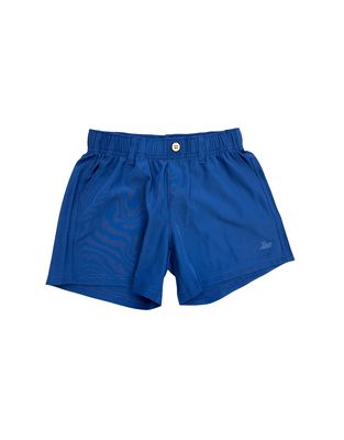 Performance Play Shorts with Belt Loops, Navy