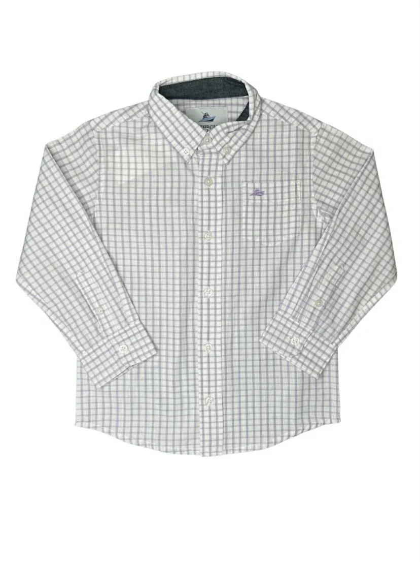 Lavender Gray Dress Shirt