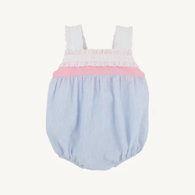 Babs Bubble, Breakers Blue Seersucker