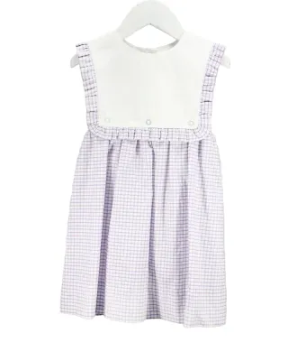 Blair Dress w/Purple Gingham Straps     