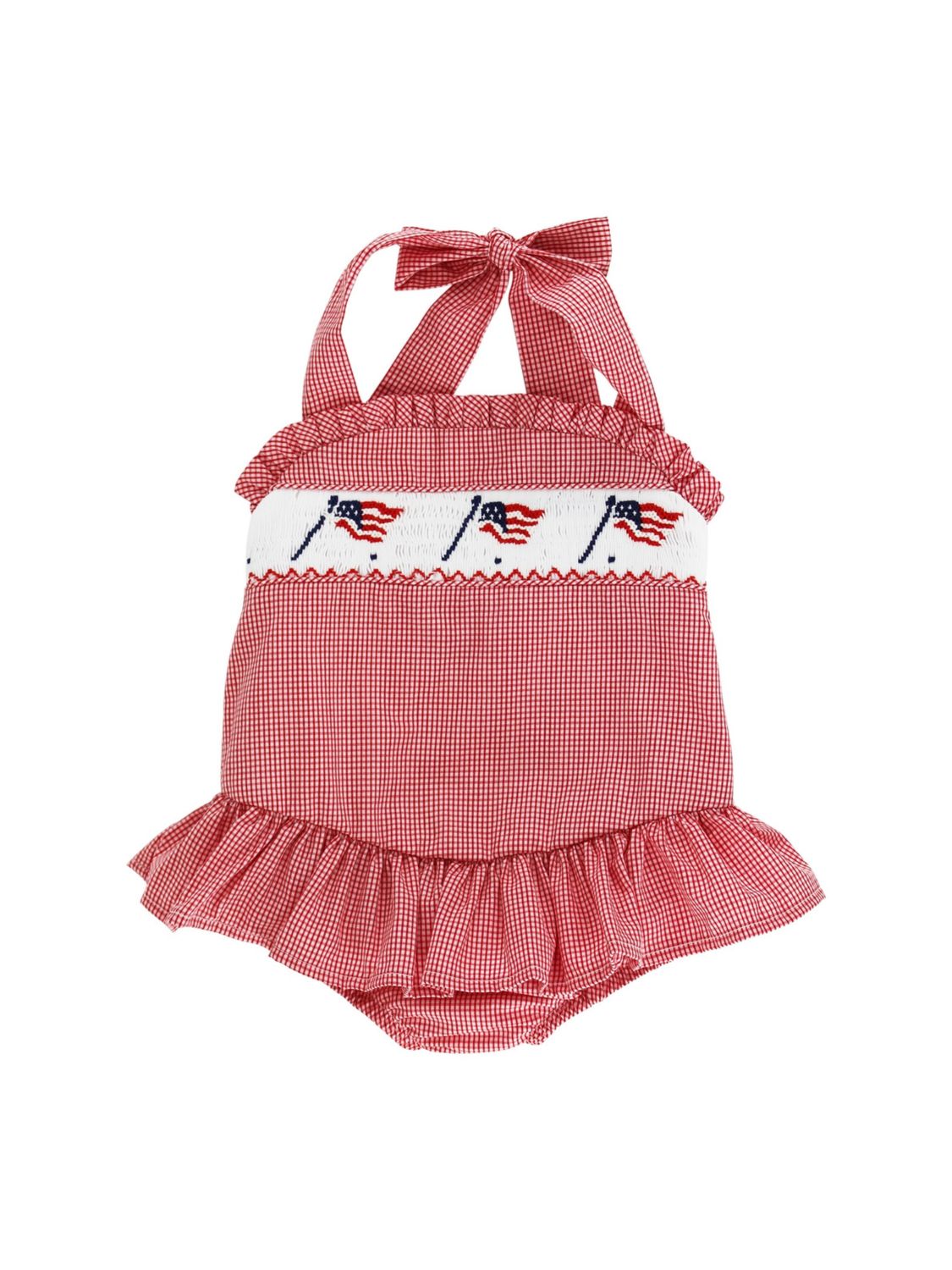 Old Glory One Piece Swimsuit With Ruffle