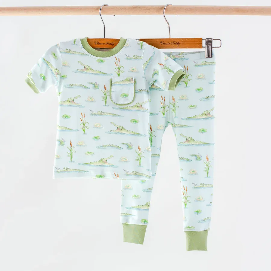 Gator Games Organic Cotton Pajama Set