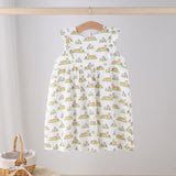 Mascot Mania in Louisiana Organic Muslin Dress