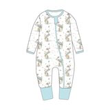 Pelican Bay Organic Cotton Zip-Up Pajamas